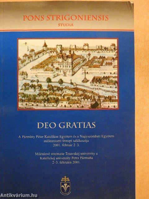 Deo Gratias