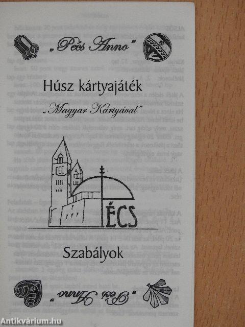 Húsz kártyajáték "Magyar Kártyával" - kártyával
