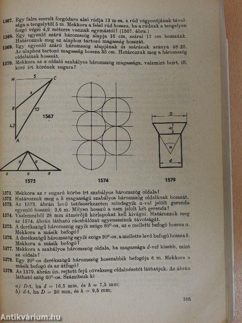 Geometriai feladatok gyűjteménye I.