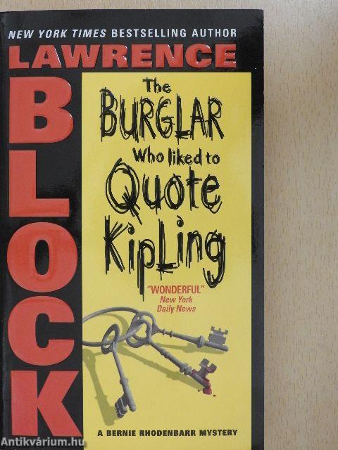 The Burglar Who Liked to Quote Kipling