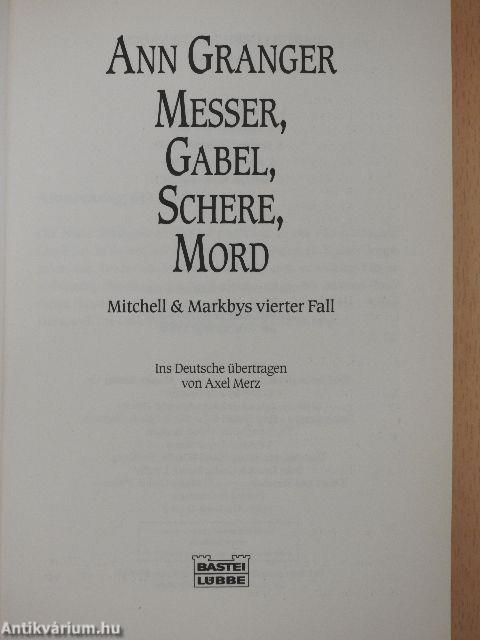 Messer, Gabel, Schere, Mord