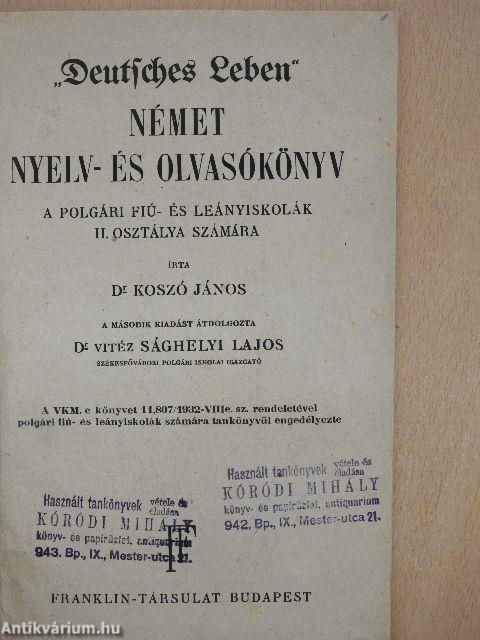 Német nyelv- és olvasókönyv (gótbetűs)