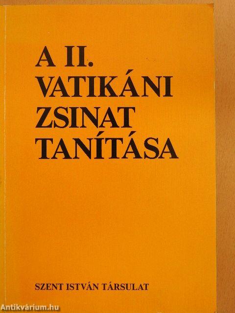 A II. Vatikáni Zsinat tanítása