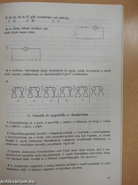 Fizika 7. - Megoldások