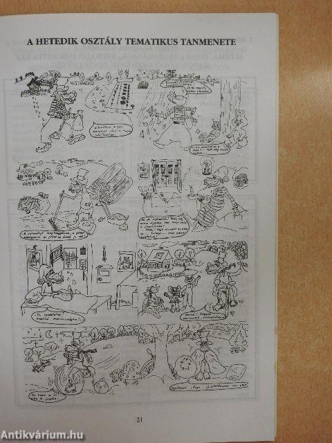 A vizuális kultúra tanterve, tematikus tanmenete 7. osztály számára