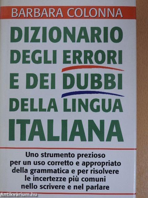 Dizionario degli errori e dei dubbi della lingua italiana