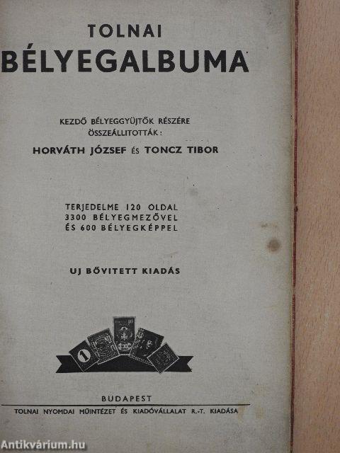 Tolnai bélyegalbuma