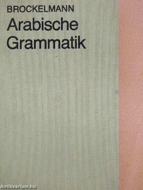 Arabische Grammatik