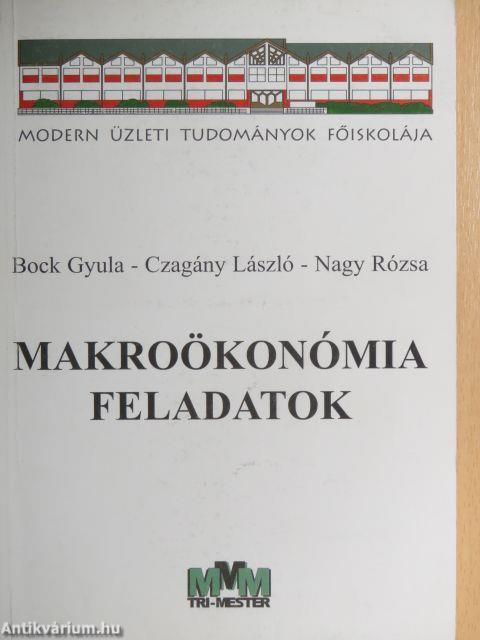 Makroökonómia feladatok