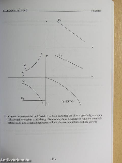 Makroökonómia feladatok