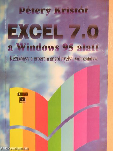 Excel 7.0 a Windows 95 alatt