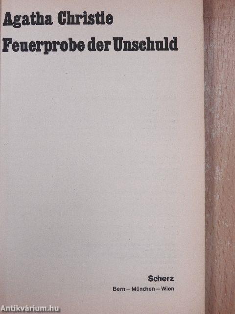 Feuerprobe der Unschuld