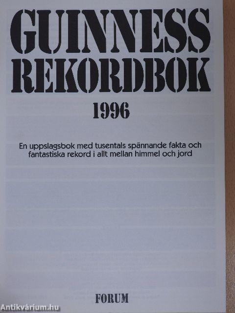 Guinness Rekordbok 1996