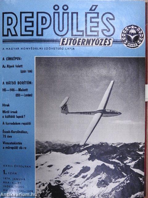 Repülés-ejtőernyőzés 1979-1980.