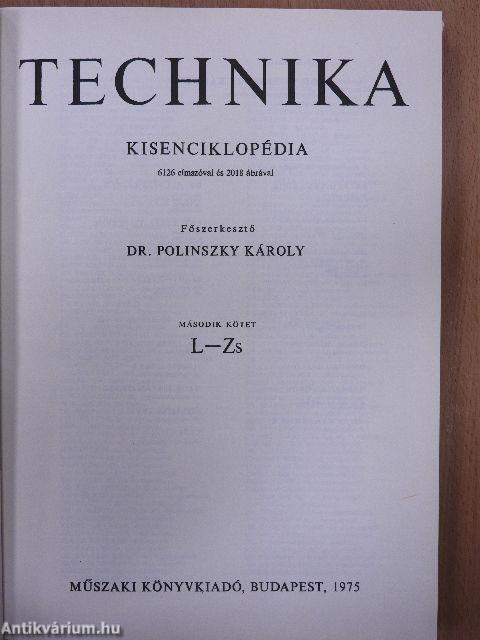 Technika kisenciklopédia II. (töredék)