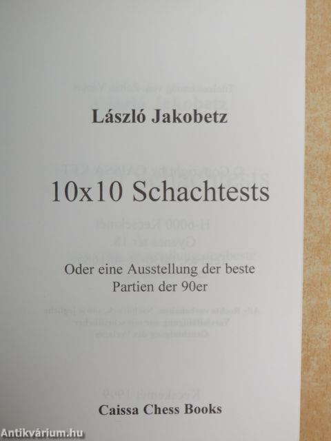 10x10 Schachtests