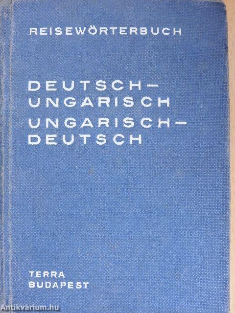 Magyar-német/német-magyar útiszótár
