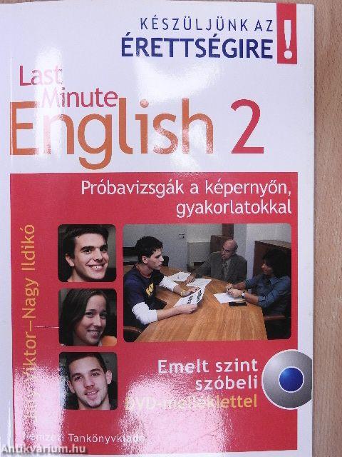 Last Minute English 2 - DVD-vel