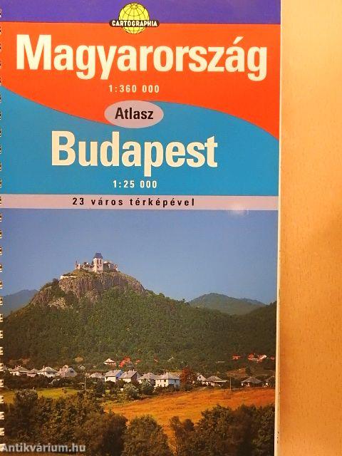 Magyarország autóatlasza/Budapest atlasz
