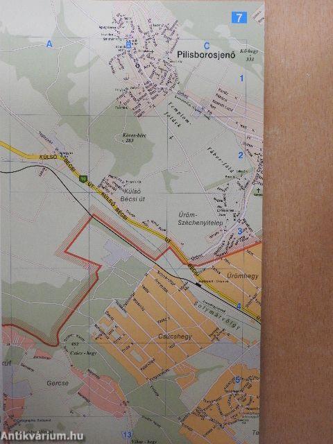 Magyarország autóatlasza/Budapest atlasz