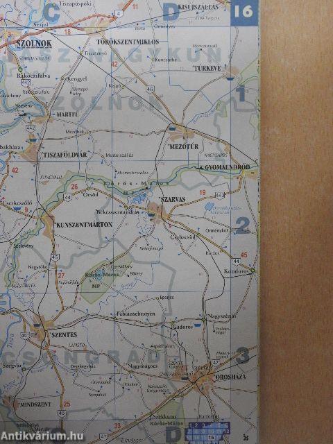 Magyarország autóatlasza/Budapest atlasz