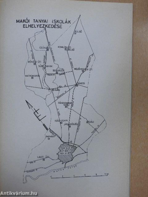 A makói tanyai iskolák története