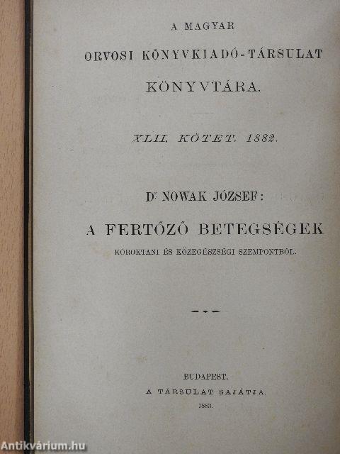 A fertőző betegségek kóroktani és közegészségügyi szempontból