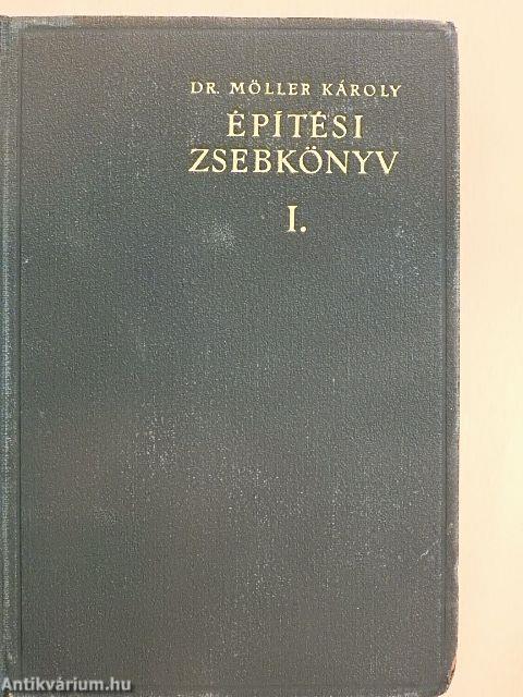 Építési zsebkönyv I-II.