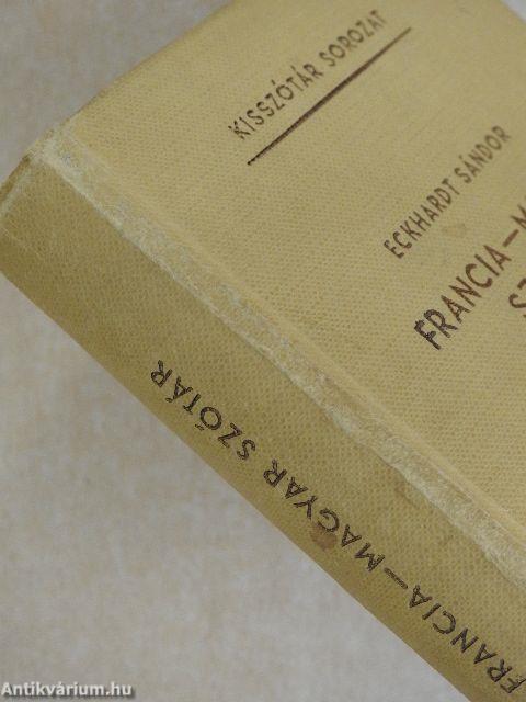 Francia-magyar szótár