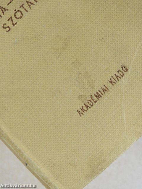 Francia-magyar szótár