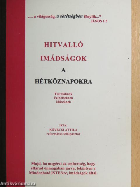 Hitvalló imádságok a hétköznapokra