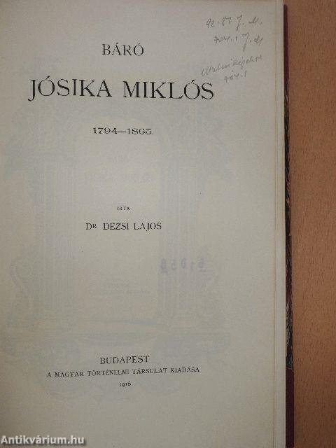 Báró Jósika Miklós
