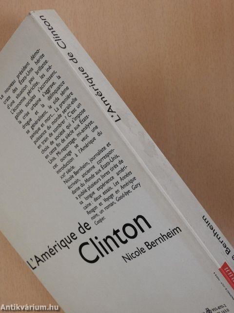 L'Amérique de Clinton