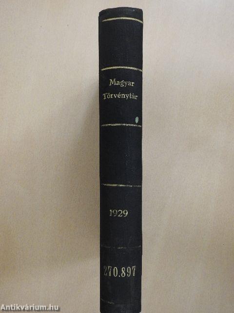 1929. évi törvénycikkek/Pótlások az 1876-1928. évi törvényekhez