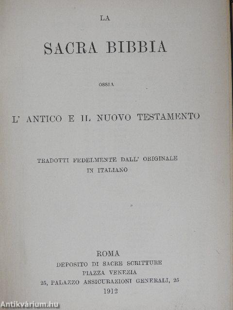 La Sacra Bibbia