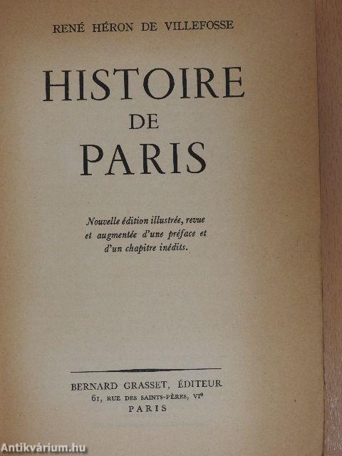 Histoire de Paris