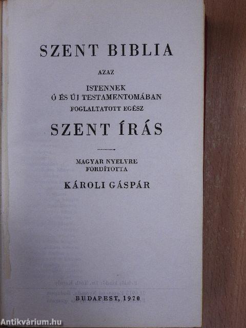 Szent Biblia