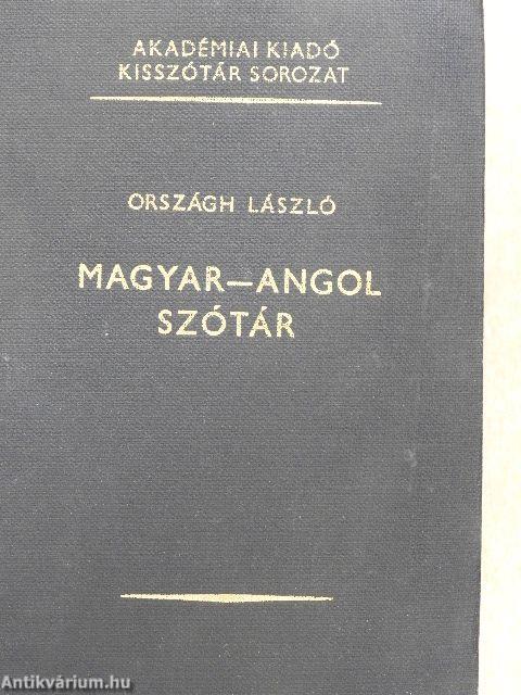 Magyar-angol szótár