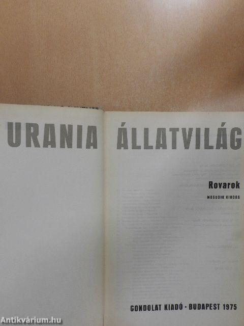 Urania Állatvilág - Rovarok