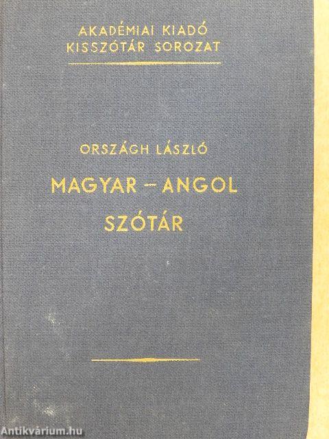 Magyar-angol szótár