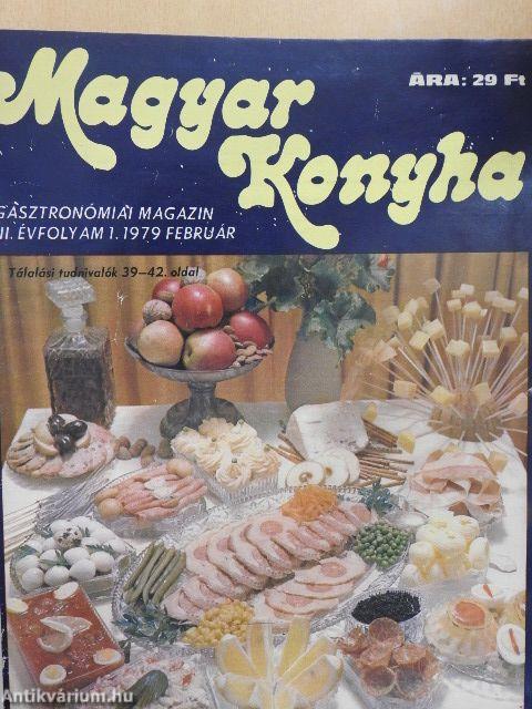 Magyar Konyha 1979/1-4., 1980. (nem teljes évfolyam), 1981/1-4.