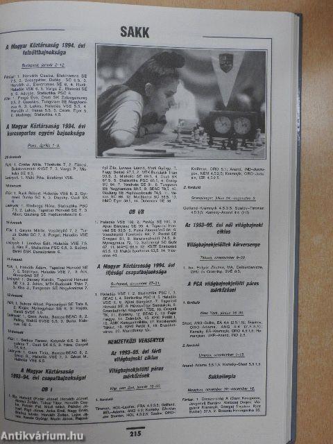 Magyar Sportévkönyv 1995
