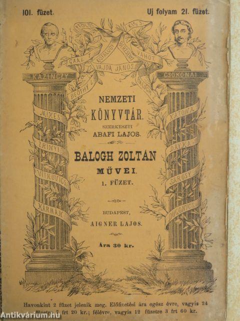 Balogh Zoltán művei 1-4.