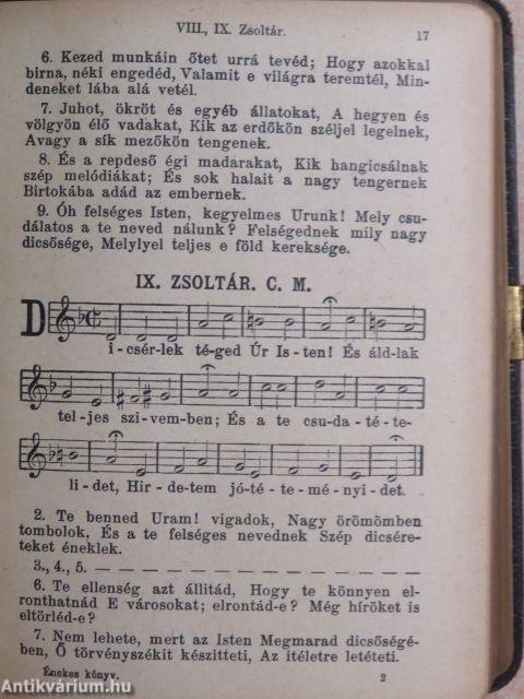 Közönséges isteni tiszteletre rendelt énekes-könyv