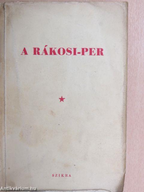 A Rákosi-per