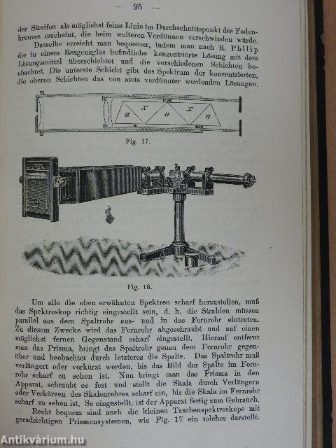 Kurzes Lehrbuch der analytischen Chemie in Zwei Bänden I.