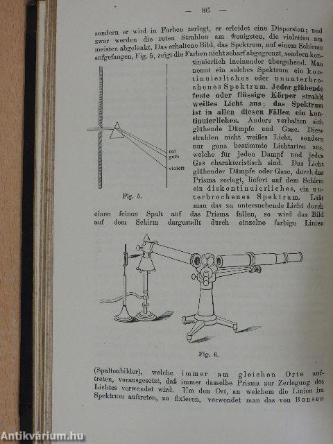 Kurzes Lehrbuch der analytischen Chemie in Zwei Bänden I.