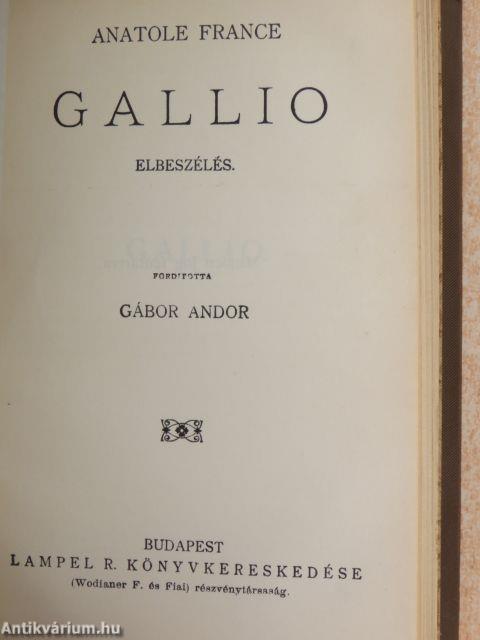 A kyméi énekes/Crainquebille, Putois/Gallio (Dr. Castiglione László könyvtárából)