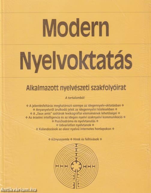 MODERN NYELVOKTATÁS - 2005. SZEPTEMBER