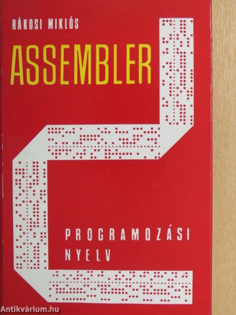 Assembler programozási nyelv